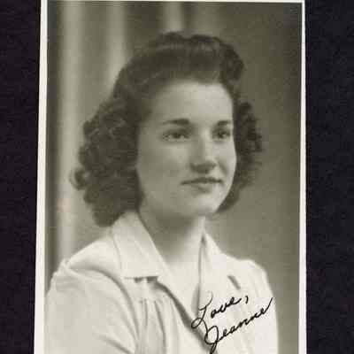 Photograph of Jeanne Aubrey, 1935-1942