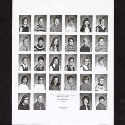 Photograph, Camp Creek Elementary, Grade 5, 1972-1973.