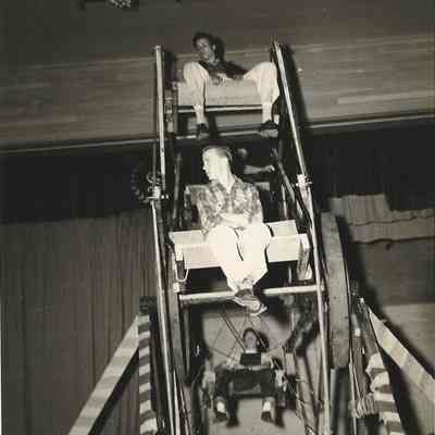 Photograph of Springfield High School Fall carnival, Springfield, Oregon, circa 1940s