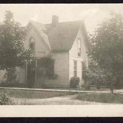 Postcard, Original Roberts Home, 1910