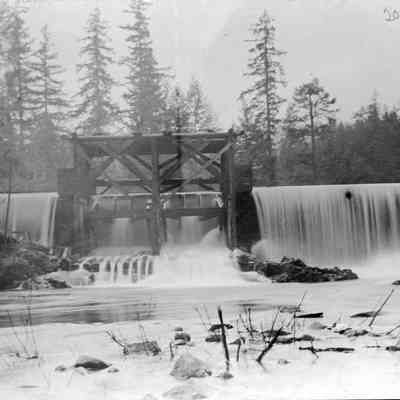 Photograph of Big Fall Creek Dam