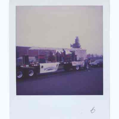 Photograph of the Springfield Greeters Float, Christmas Parade, circa 1980