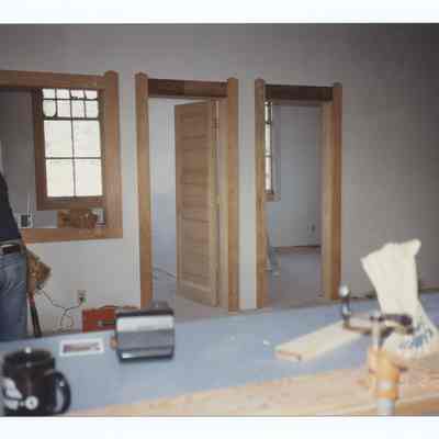 Photograph of the Springfield Depot Restoration, 1991