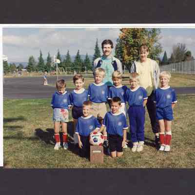 Photograph of Camp Creek Soccer Team, Undated