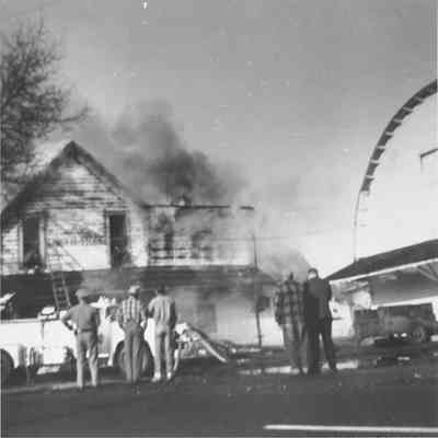 Thurston General Store Fire, 1965