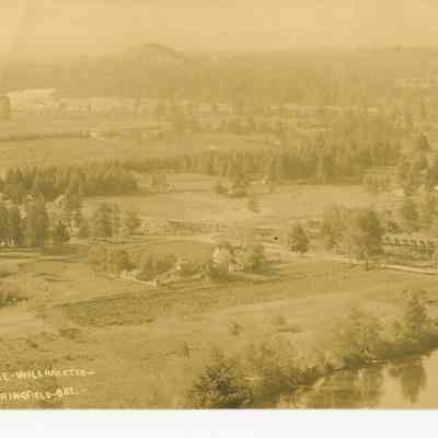 Photograph of an aerial view of West Springfield