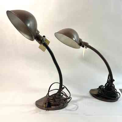 Two Desk Lamps, Springfield Buick