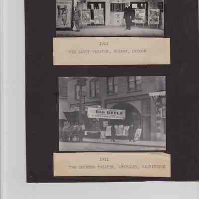 Pictures of The Savory Theater, 1912