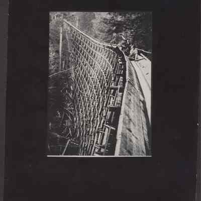 Log flume ride, Saginaw, undated