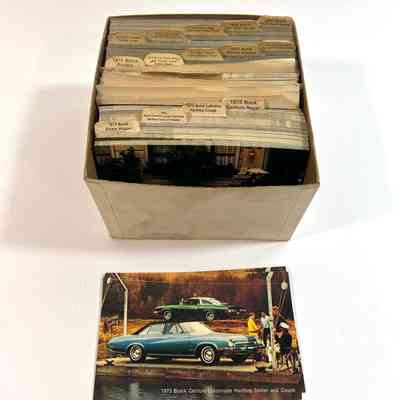 Buick Advertisement Postcards, 1970s