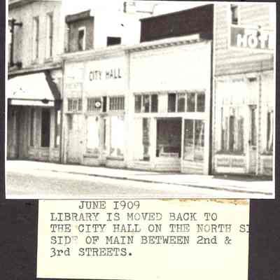 Photograph of City Hall, Springfield, Oregon, circa 1946