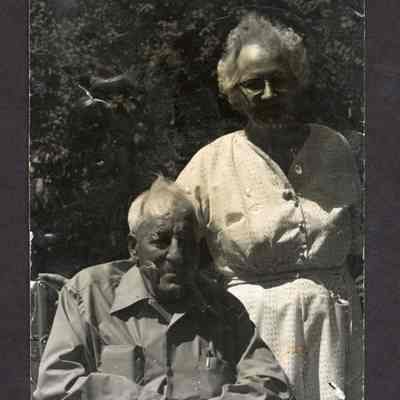 Photograph of John and Mary Radmore, circa 1972