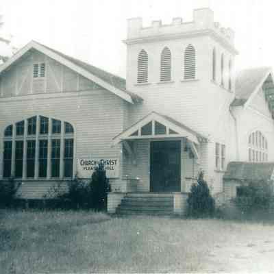 Photograph of Church of Christ, Pleasant Hill, Oregon, Undated