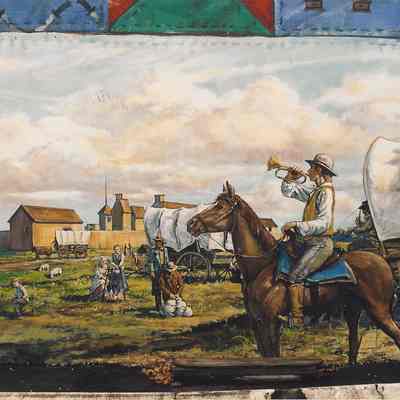 Oregon Trail Mural