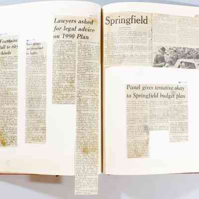 Pages 90-91 (Left article unfolded)