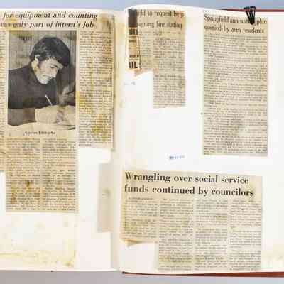 Pages 152-153 (Loose Articles Spread out)