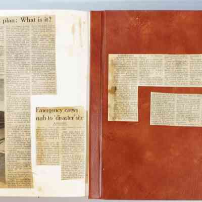 Page 154 and Inside Cover (Loose articles added to end)