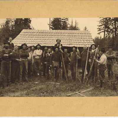 Photograph of Group of Loggers