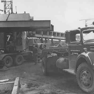 Photograph of Booth-Kelly Mill Renovations,1956
