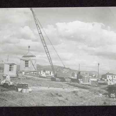 Photograph of Housing Project near McKenzie-Willamette Hospital, 1950-1959