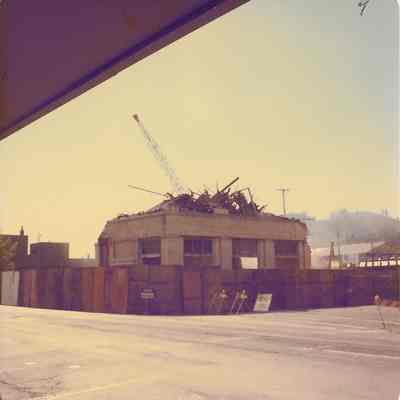 Photograph of Demolition of U.S. Bank Building, 1976