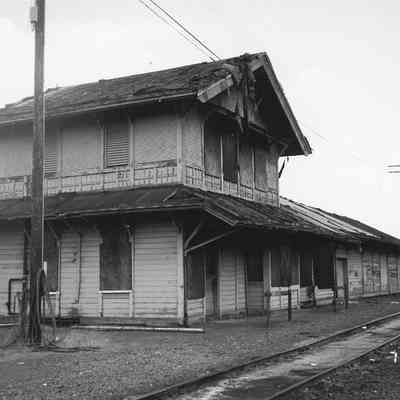 Photograph of the Springfield Depot, Springfield, OR, 1989