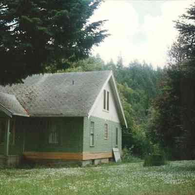 Photograph of the August Vitus House, South 57th Street, Springfield, Oregon, circa 1990