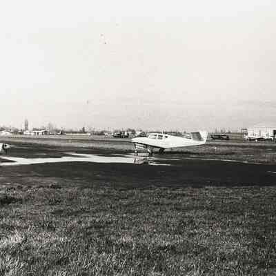 Photograph of Small Planes of Runway, Circa 1970