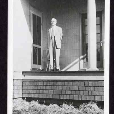 Photograph of Frank Page, circa 1955