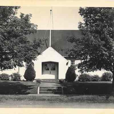 Photograph of Brattain Elementary School, Springfield, undated
