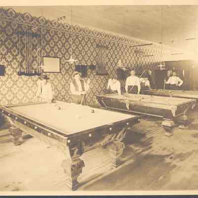 Photograph of Springfield Billiard Parlor, Springfield, Oregon
