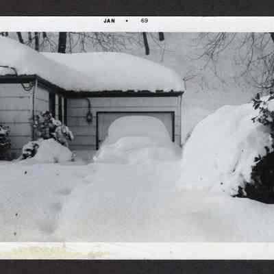 Photograph of Snowstorm at 860 Kelly Blvd, 1969