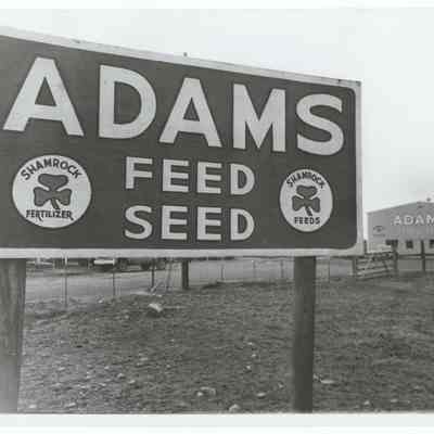 Photograph of Adams Feed and Seed, Springfield, undated