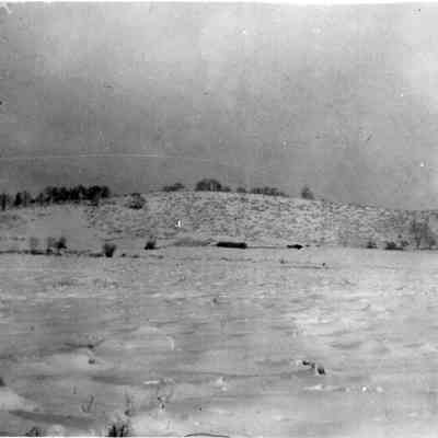 Photograph of a snowy landscape