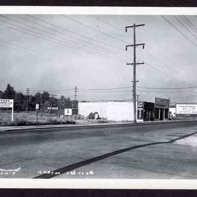 Photograph of Main St, Springfield, Oregon, 1946