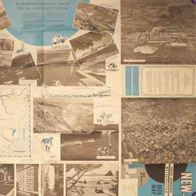 Map of Metropolitan Eugene and Springfield, 1966
