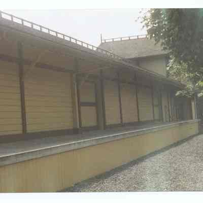 Photograph of the Springfield Train Depot, circa 1992