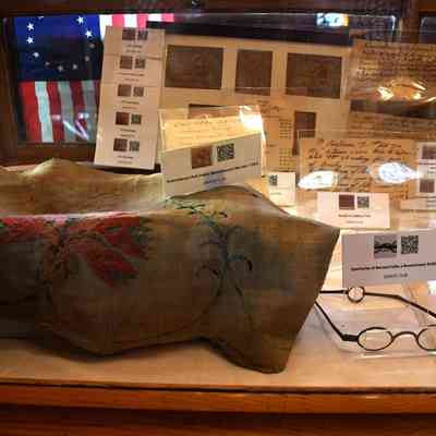 Revolutionary War Exhibit in the Charles Whipple Greene musuem