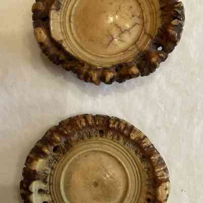 Antler snuff box