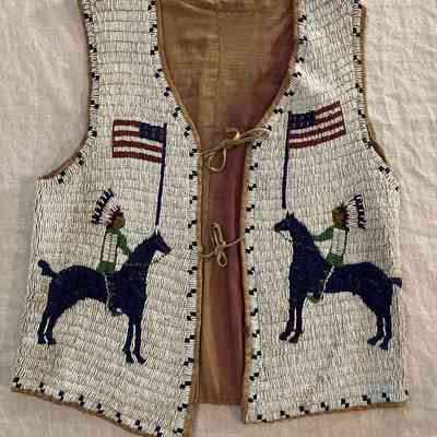 Sioux Beaded Vest