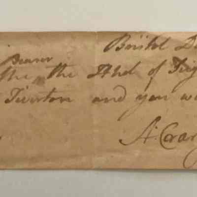 Receipt for Military Provisions (1777)