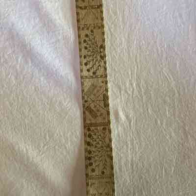 Scrimshaw Busk with Engravings of Flowers, Flags, Arrows