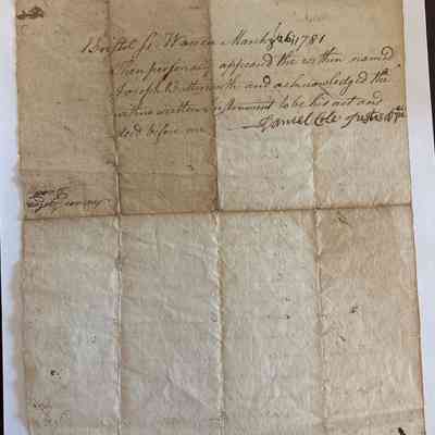 Back of document