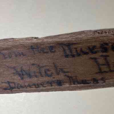 Wood from Nurse Witch House