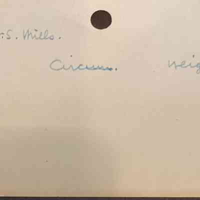 Back of card