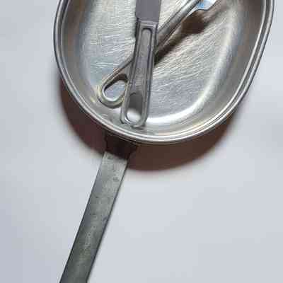 Mess Kit Belonging to Major General Jamiel