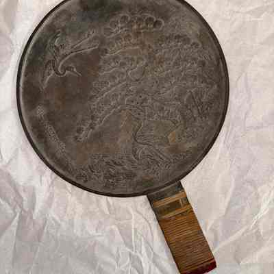 Asian Metal Mirror