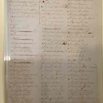Military Roll of Warren, RI Residents (1776)
