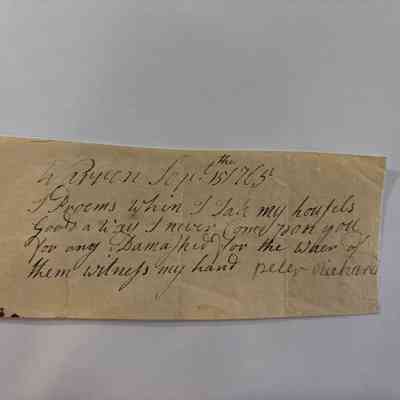 A Promise to Leave (1765)