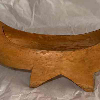Antique Korean Wooden Clogs (Namakshin)
